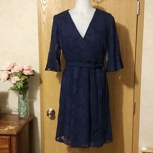 Kensie Floral navy dress size 2